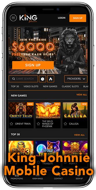 king johnny casino app